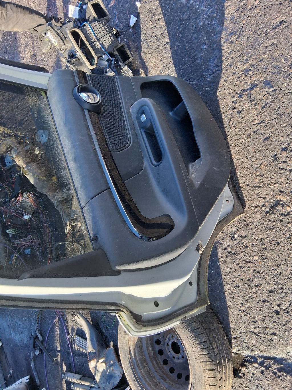 2021 BMW MINI COUNTRYMAN F60 NSR REAR PASSENGER SIDE LEFT BARE DOOR