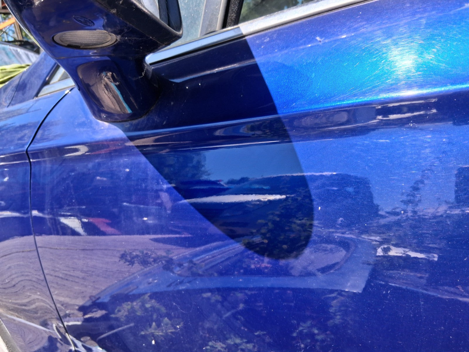 2016 FORD MONDEO MK5 HATCHBACK NSF PASSENGER SIDE BARE DOOR WEDGEWOOD BLUE LD