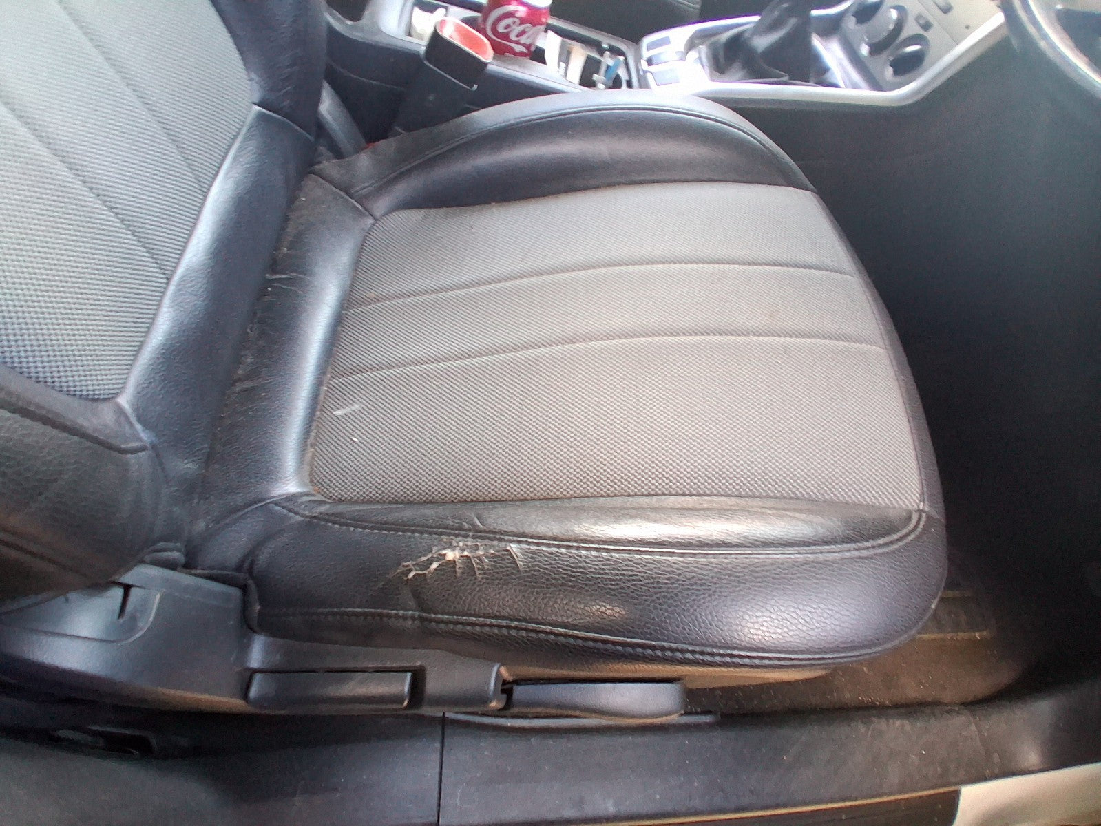 2015 VAUXHALL ANTARA MK1 OSF DRIVER SIDE FRONT COMPLETE SEAT HALF LEATHER