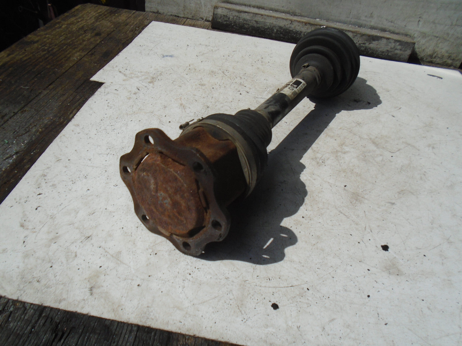 AUDI A4 2011 B8 2.0 DIESEL MANUAL OSF DRIVER SIDE FRONT DRIVESHAFT 8K0407271Q