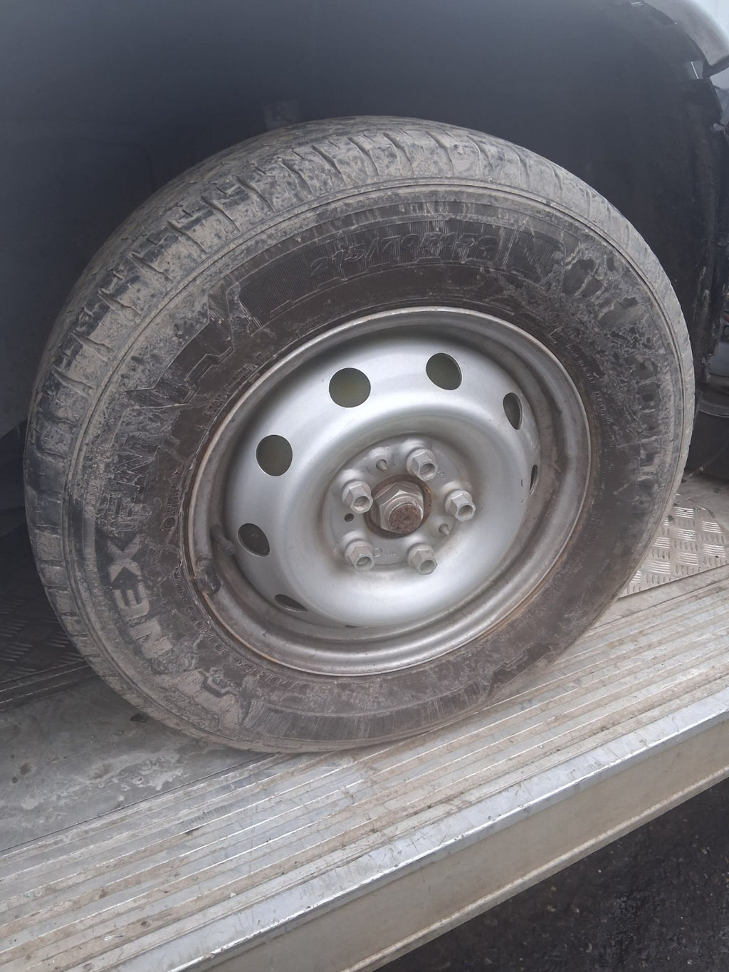 2025 FIAT DUCATO MK3 HIGH ROOF 15 INCH STEEL WHEEL WITH TYRE 215/70R15