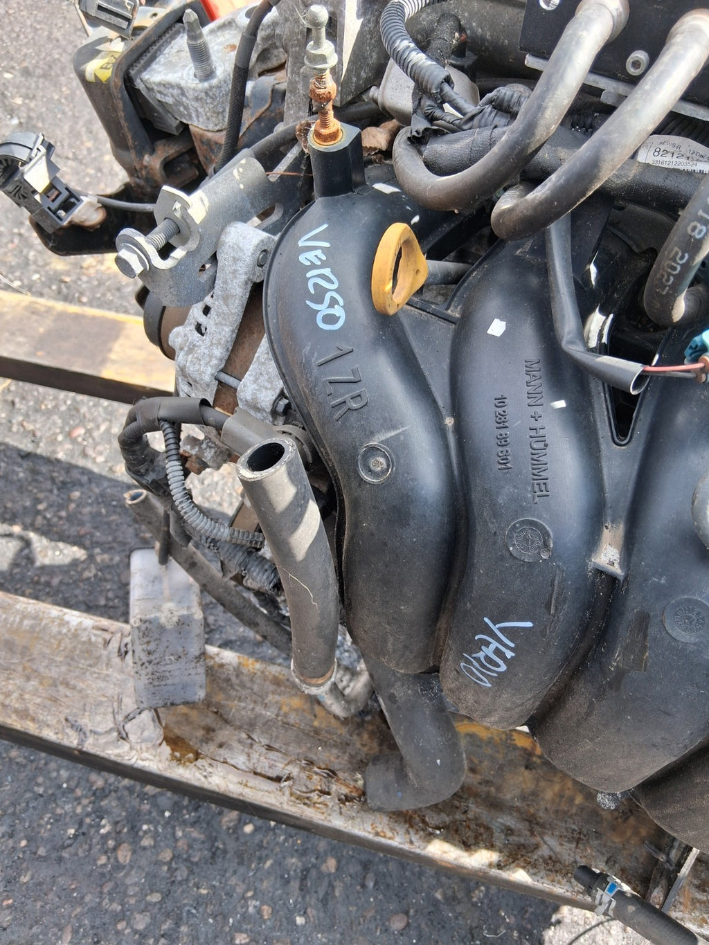 2017 TOYOTA VERSO 1.6 BI FUEL VALVEMATIC COMPLETE ENGINE 1ZR FAE 1ZR-FAE