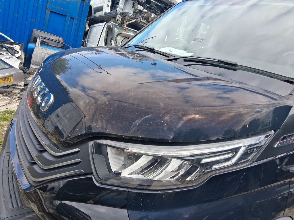 2023 IVECO DAILY MK6 FACELIFT 3.0 DIESEL AUTO XLWB COMPLETE FRONT END NERO BLACK
