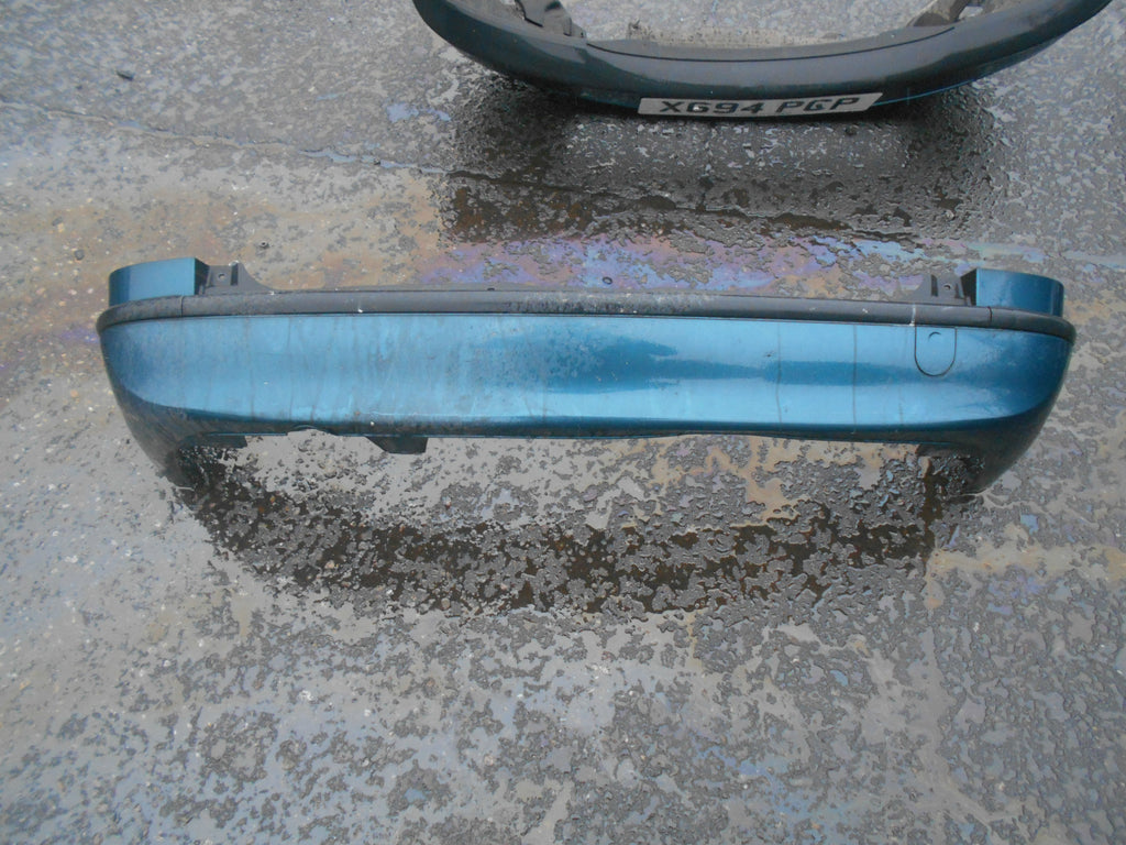 VAUXHALL ZAFIRA A 2001 PRE FACELIFT REAR BUMPER BLUE