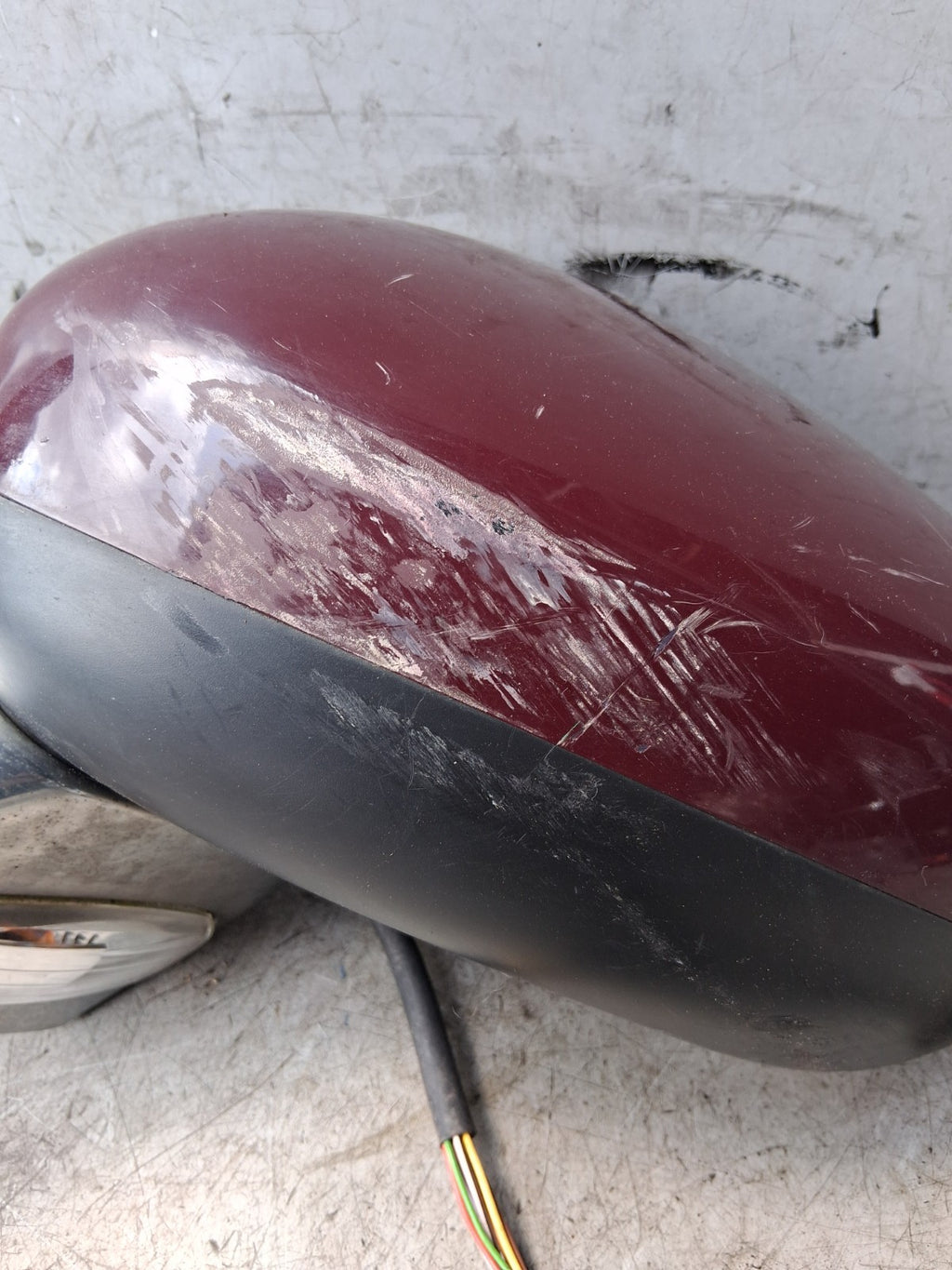 2014 CITROEN DS3 NSF PASSENGER SIDE FRONT LEFT WING MIRROR 0207156