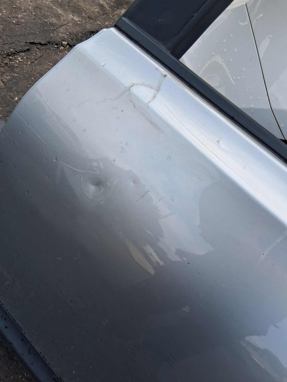 NISSAN QASHQAI J10 2011 FACELIFT NSR PASSENGER SIDE REAR DOOR SILVER