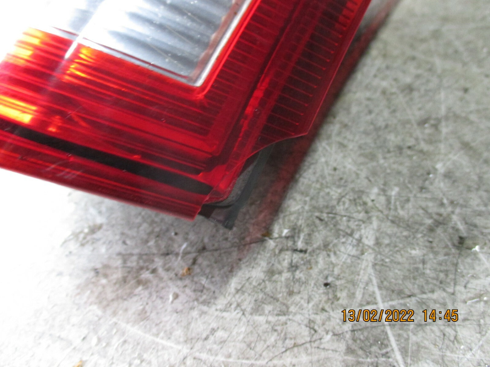 VAUXHALL MERIVA A 2005 MK1 OSR REAR DRIVER SIDE TAIL LIGHT