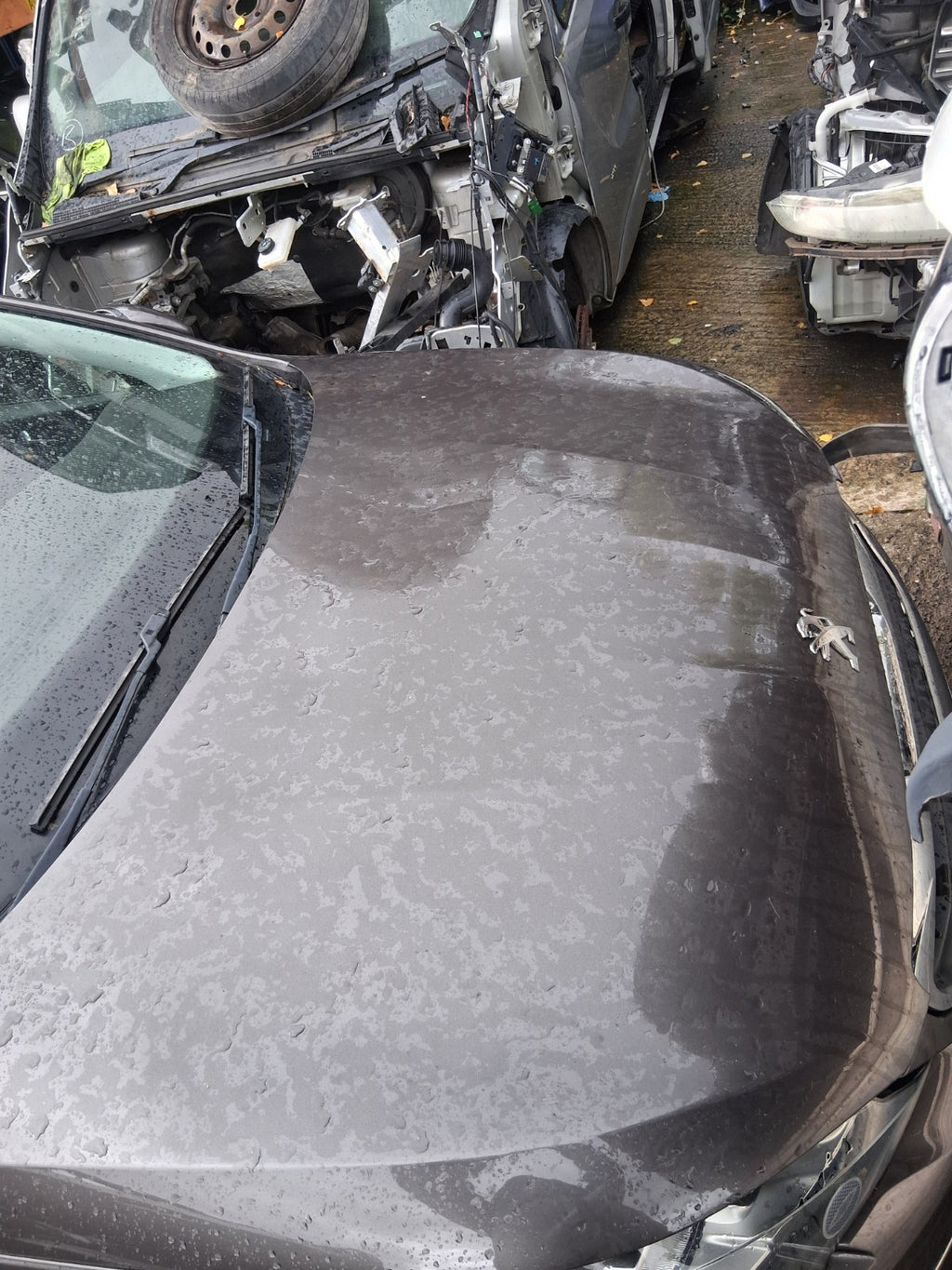 2015 PEUGEOT 308 MK2 ESTATE FRONT BONNET HOOD PANEL GREY MOKA KKS