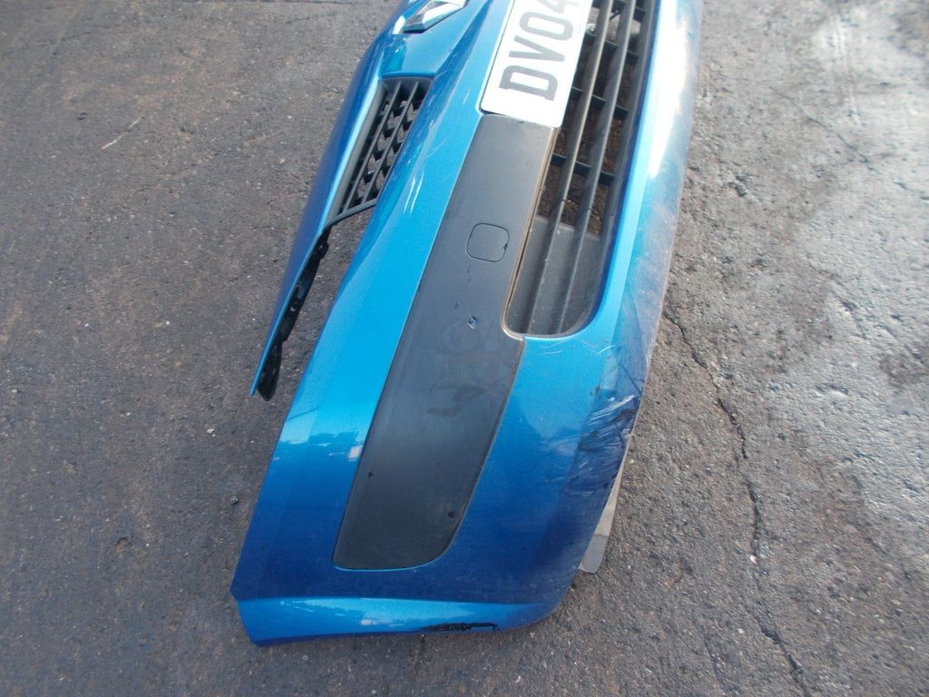 RENAULT MEGANE 2004 FRONT COMPLETE BUMPER BLUE 8200142000