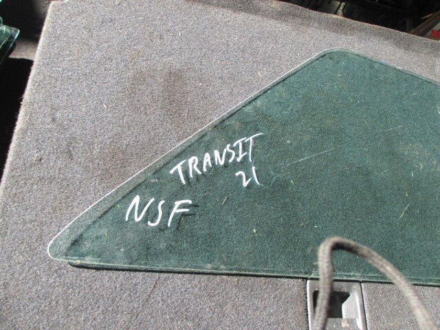 2021 FORD TRANSIT MK8 NSF PASSENGER SIDE QUARTER GLASS BK31V21419A