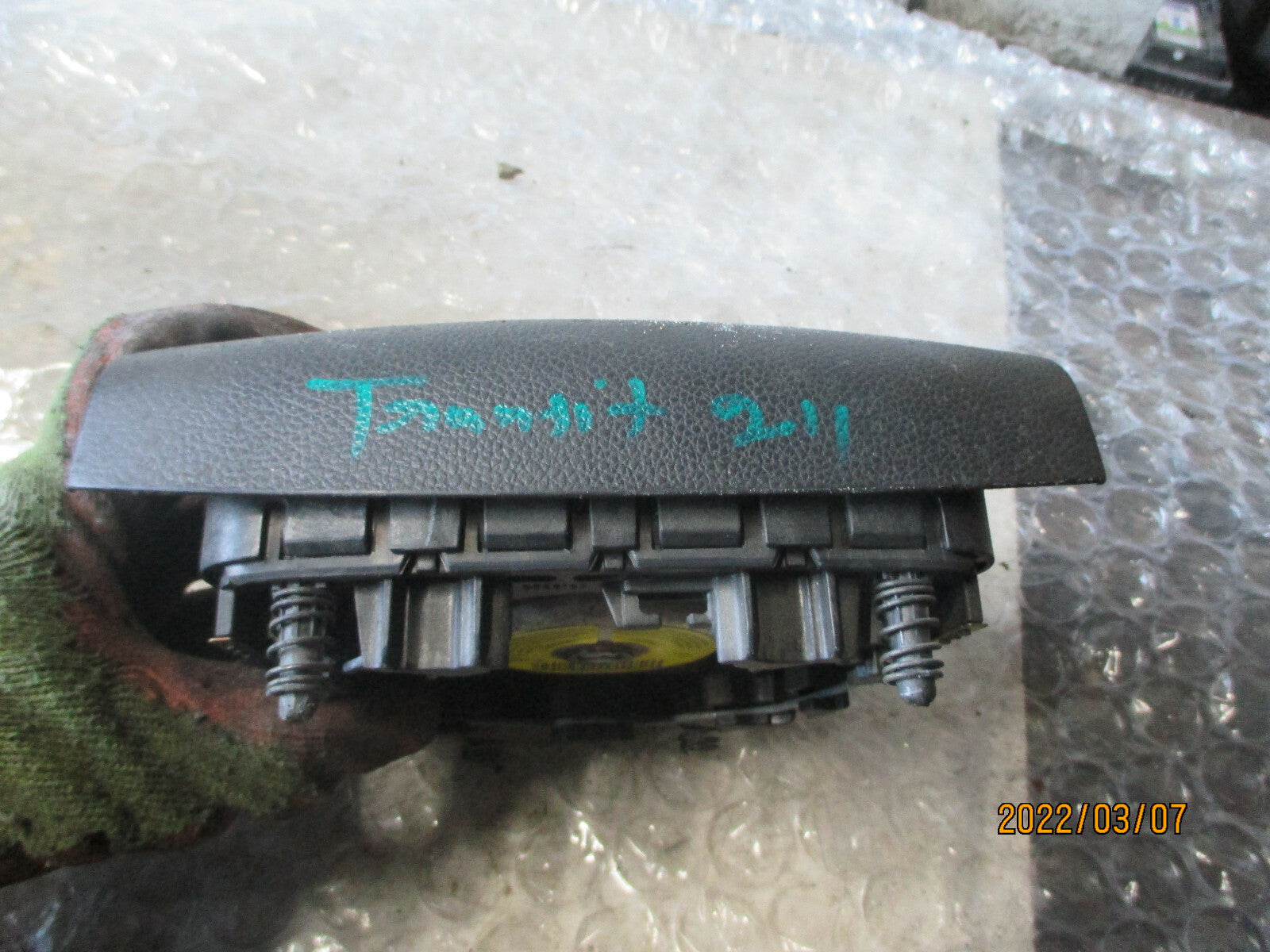 FORD TRANSIT MK7 2011 OS DRIVER STEERING WHEEL AIRBAG 6C11V042B85BCW