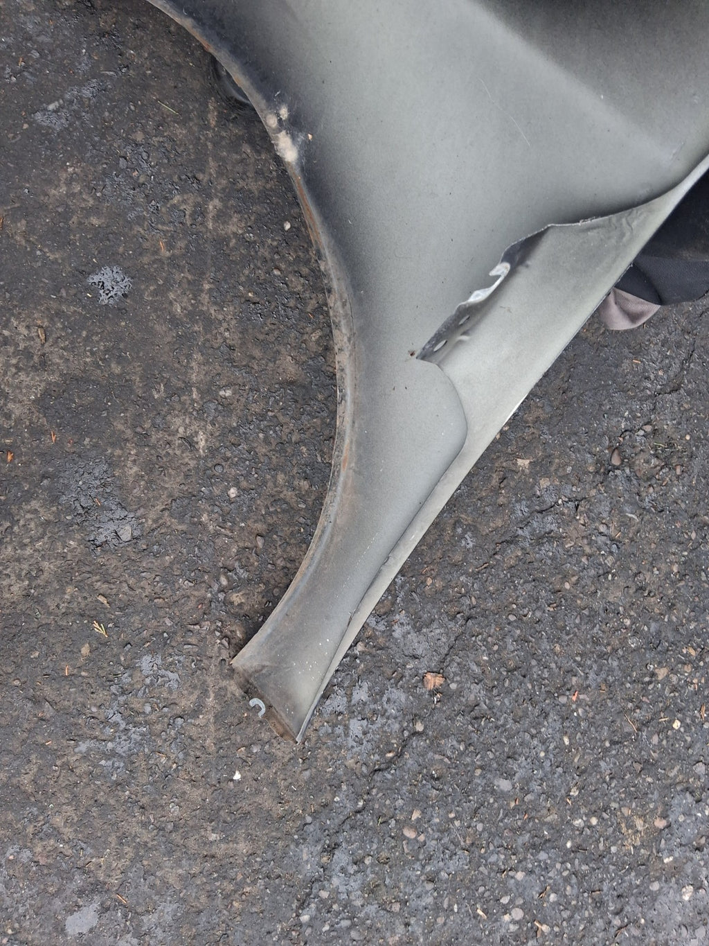 2012 PEUGEOT 207 OSF DRIVER SIDE FRONT RIGHT WING PANEL BLACK