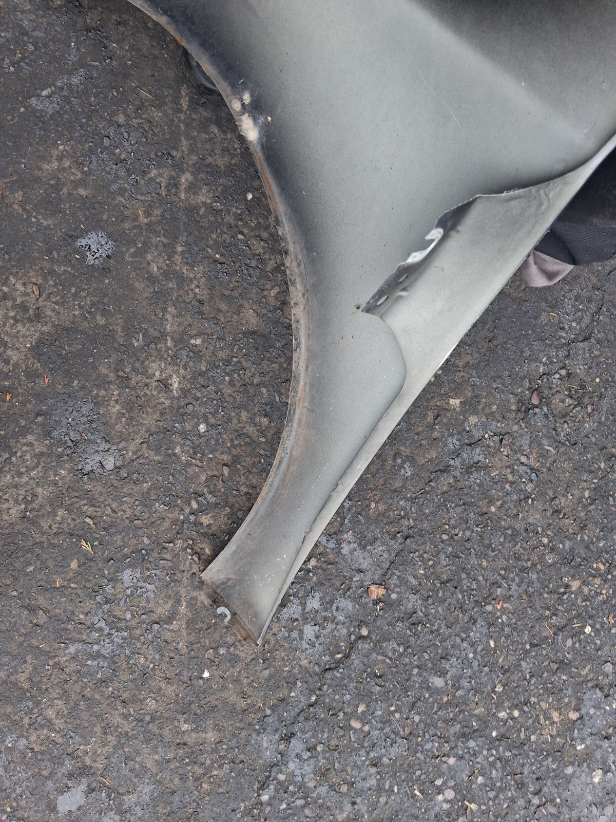 2012 PEUGEOT 207 OSF DRIVER SIDE FRONT RIGHT WING PANEL BLACK