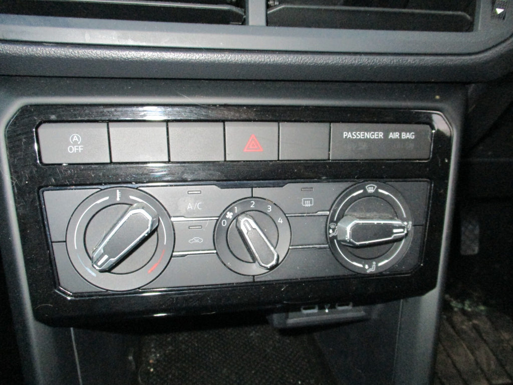 2023 VW VOLKSWAGEN T CROSS HEATER AC CLIMATE CONTROL SWITCH PANEL