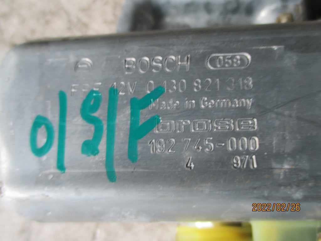 RANGE ROVER 1999 MK2 OSF FRONT DRIVER SIDE WINDOW MOTOR REGUALTOR 0130821318