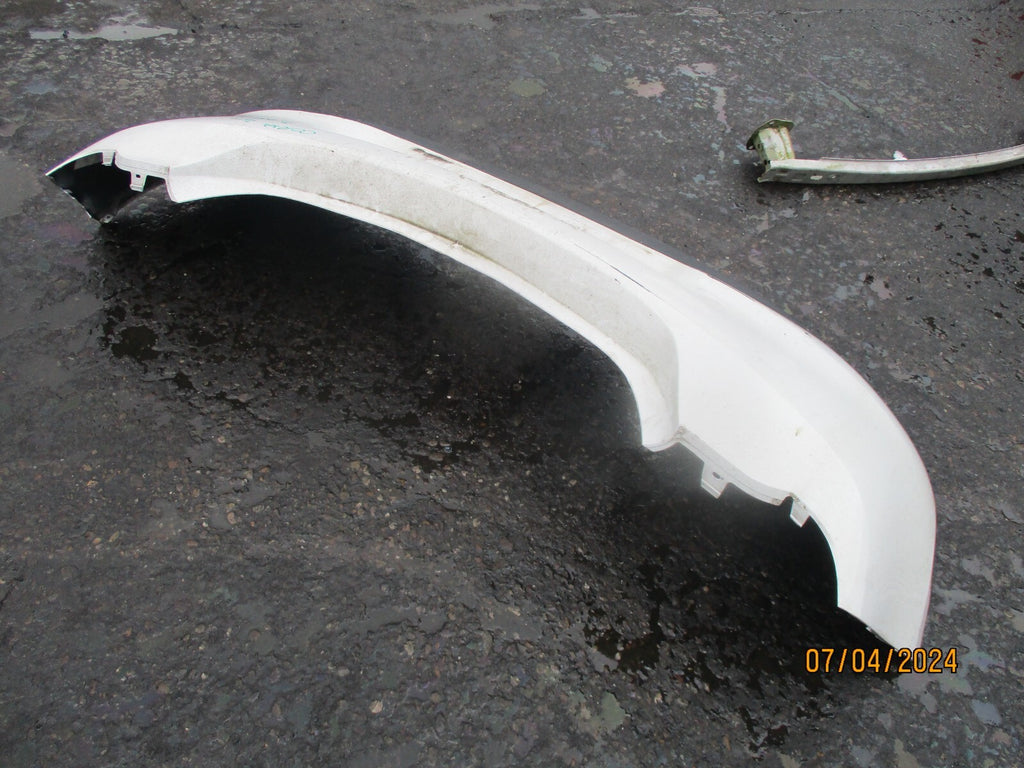 VAUXHALL CORSA E 2019 3 DOOR REAR COMPLETE BUMPER WHITE
