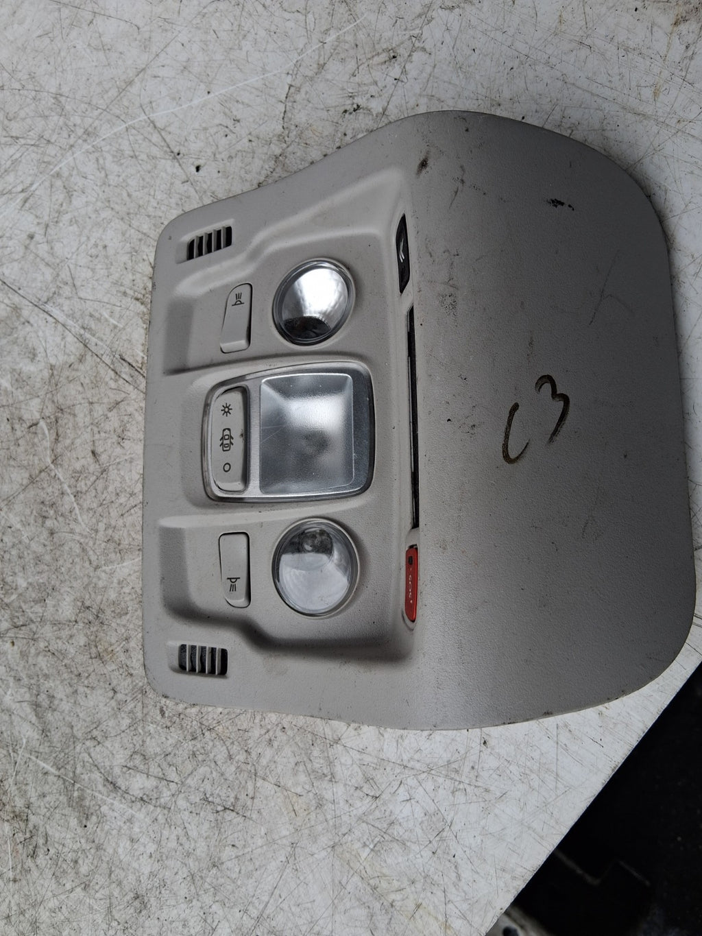 2021 CITROEN C3 MK3 FRONT INTERIOR ROOF READING LIGHT