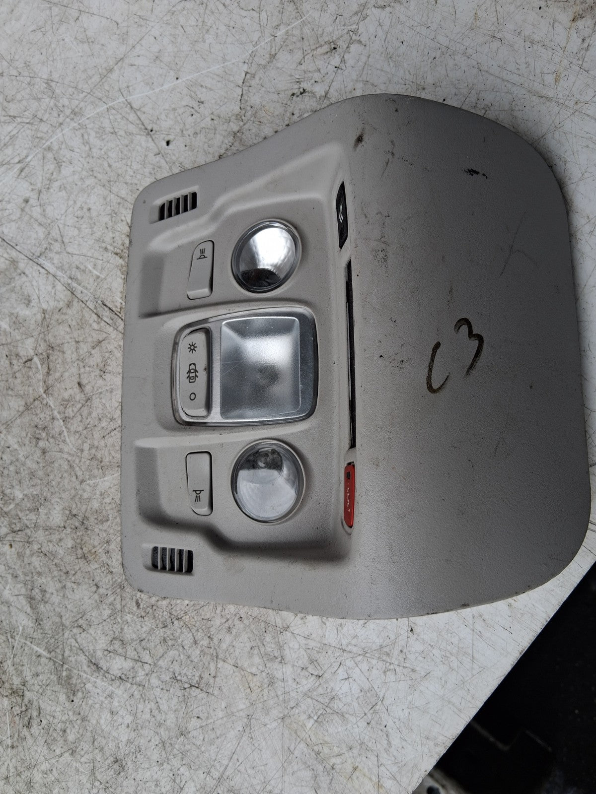 2021 CITROEN C3 MK3 FRONT INTERIOR ROOF READING LIGHT