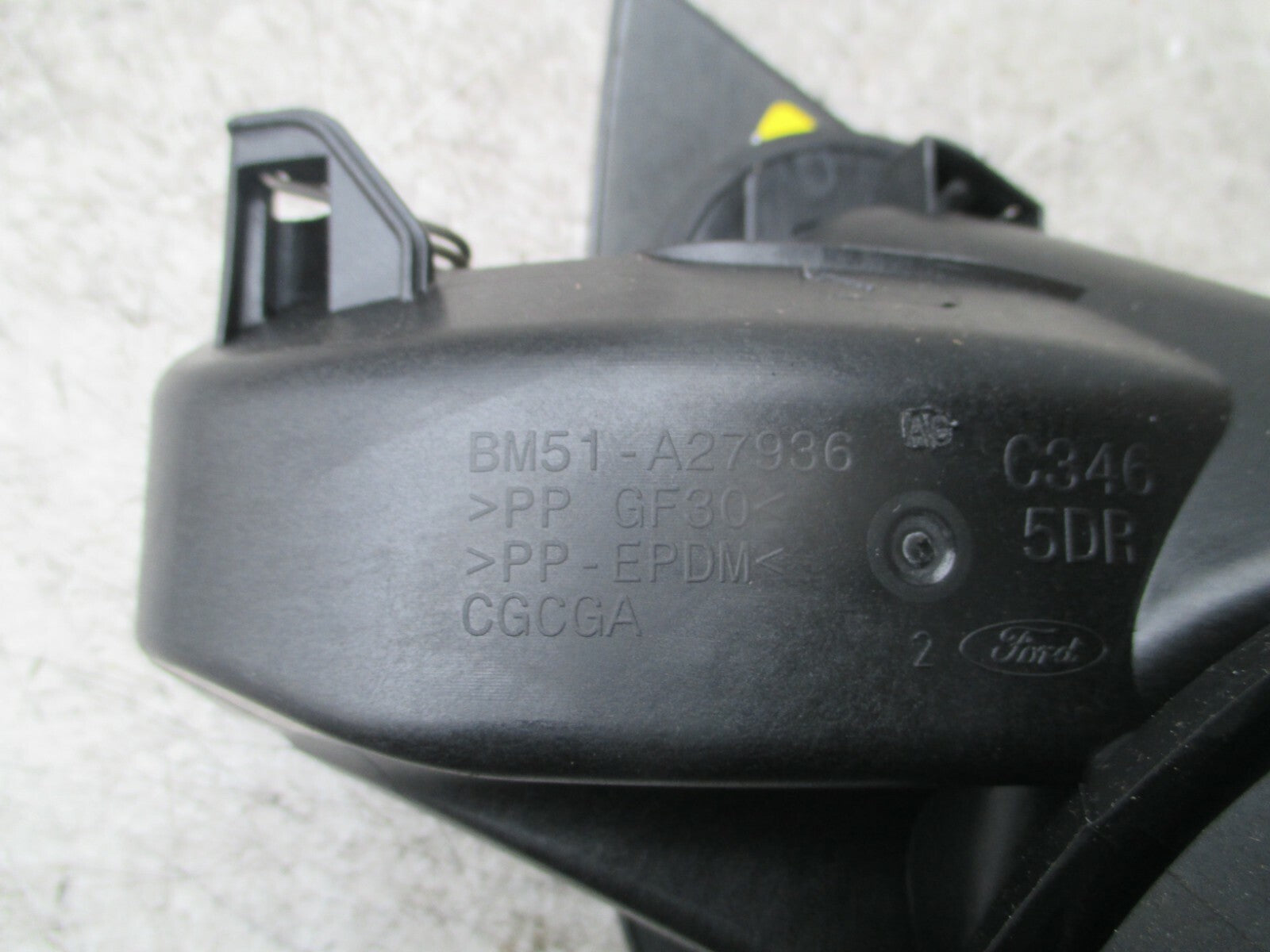 FORD FOCUS 2017 MK3 FUEL FILLER FLAP CAP IN BLACK BM51A27936