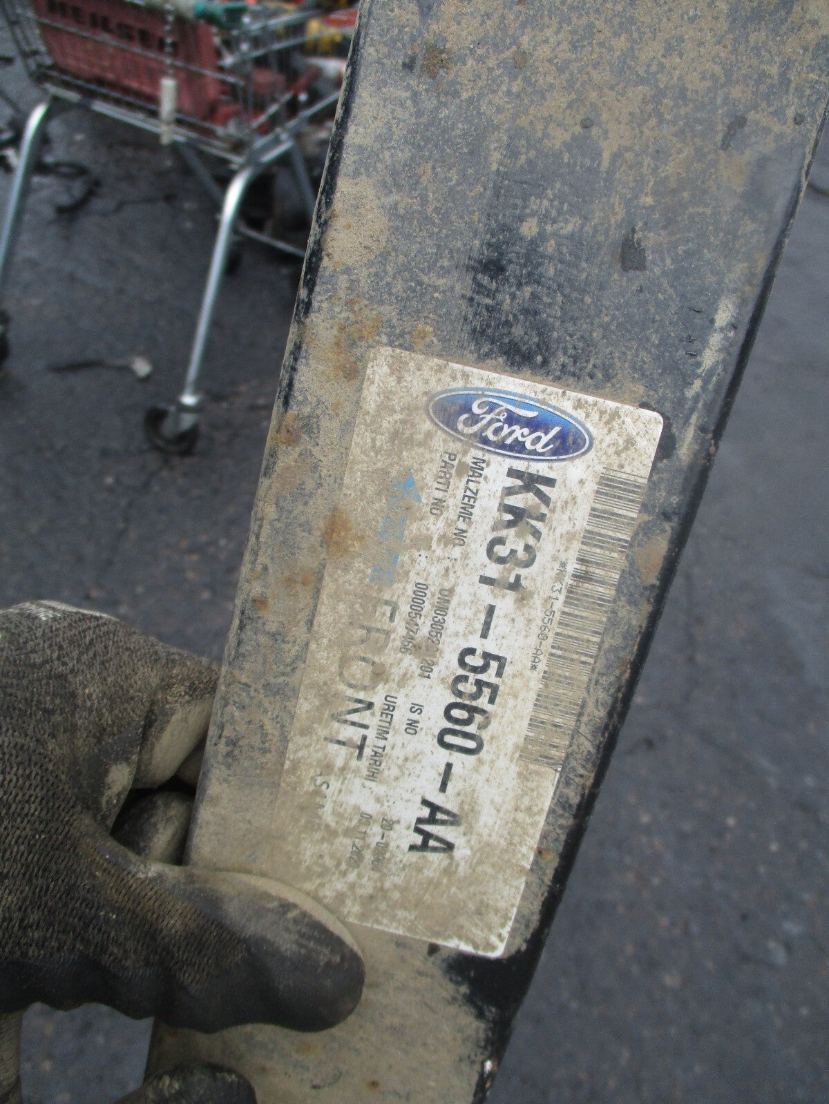 2021 FORD TRANSIT 350 MK8 RWD REAR LEAF SPRING KK315560AA
