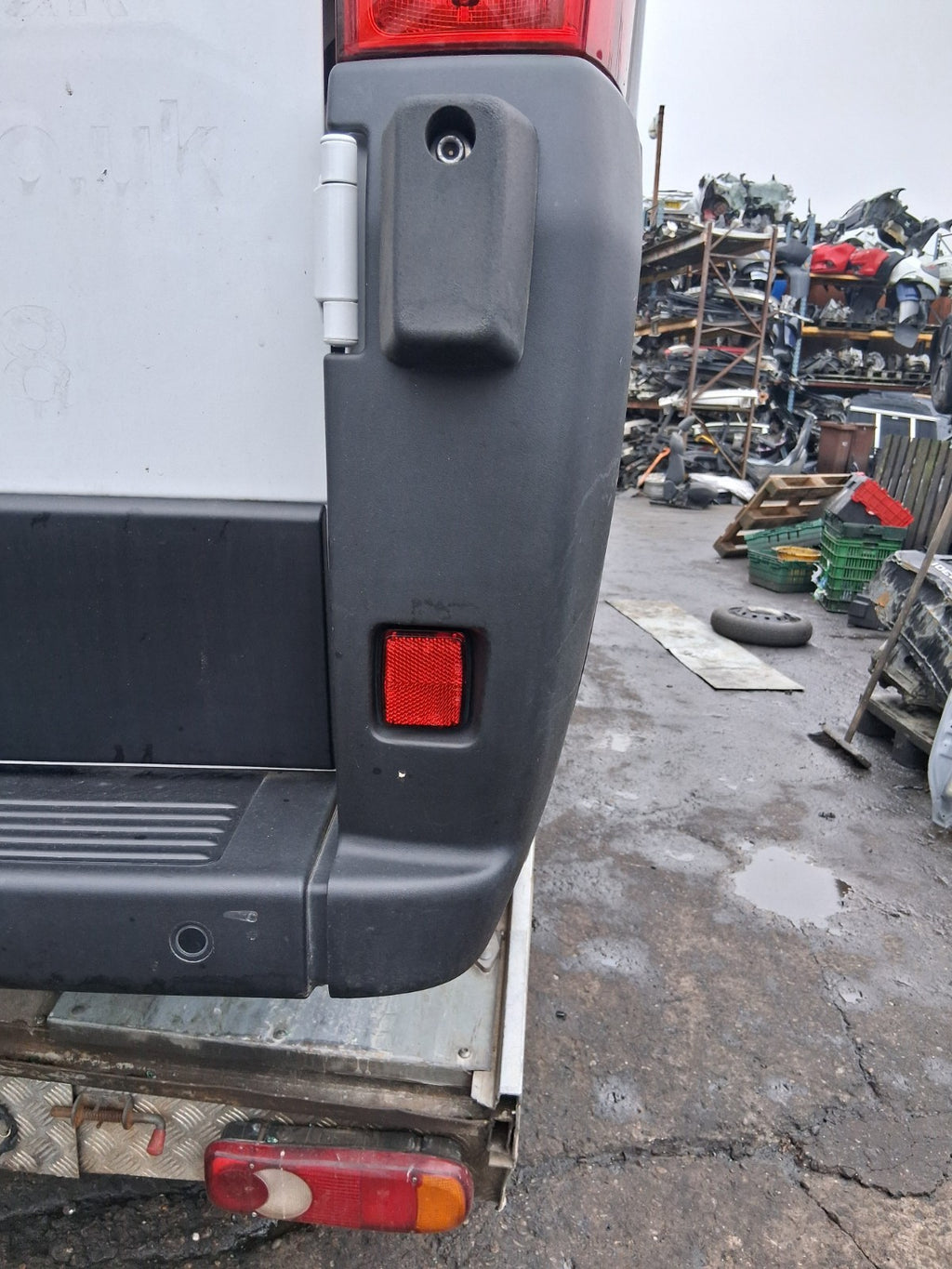 2025 FIAT DUCATO MK3 HIGH ROOF OSR DRIVER SIDE REAR RIGHT BUMPER CORNER