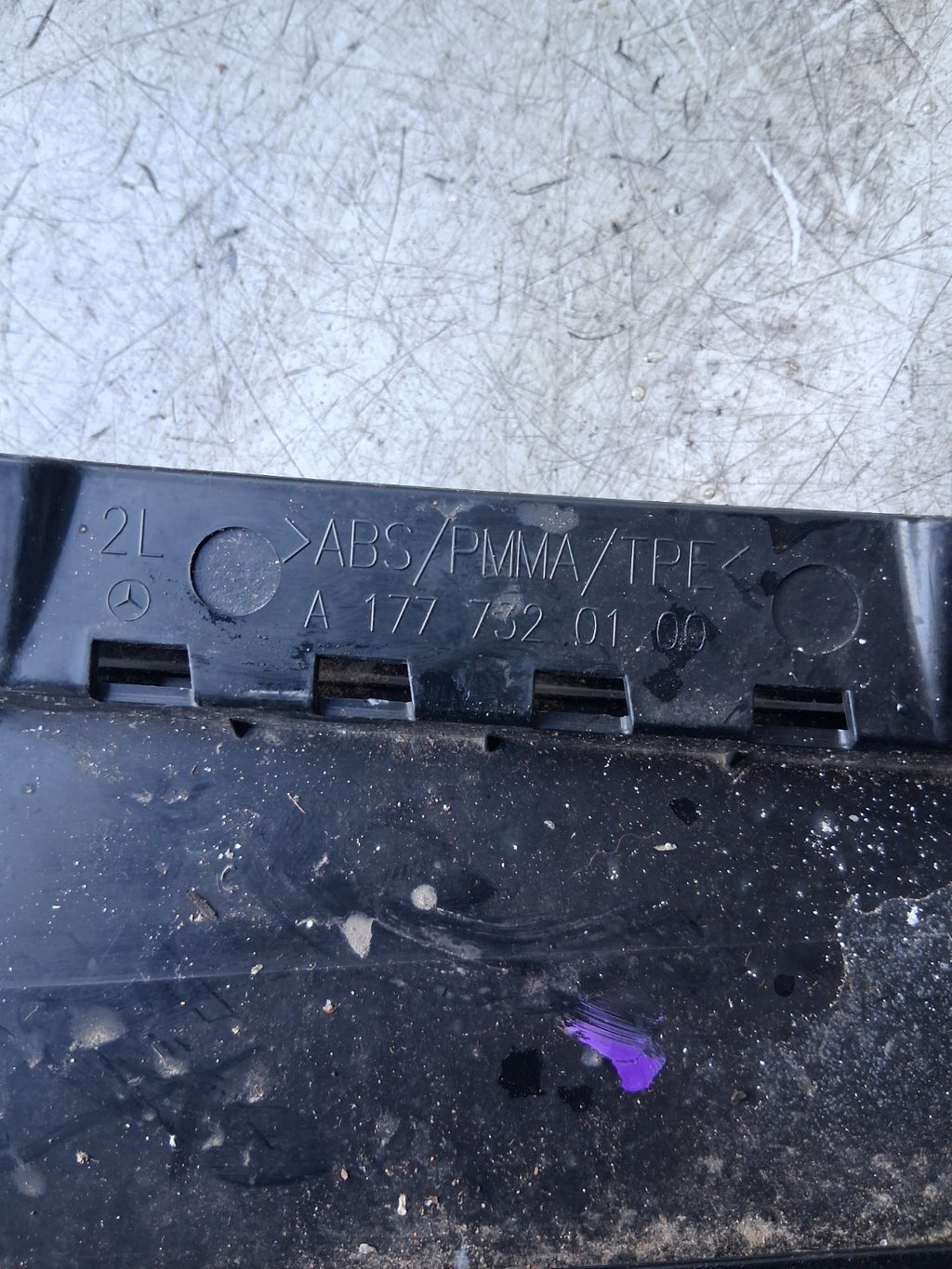 2021 MERCEDES A CLASS PILLAR TRIM A1777320100