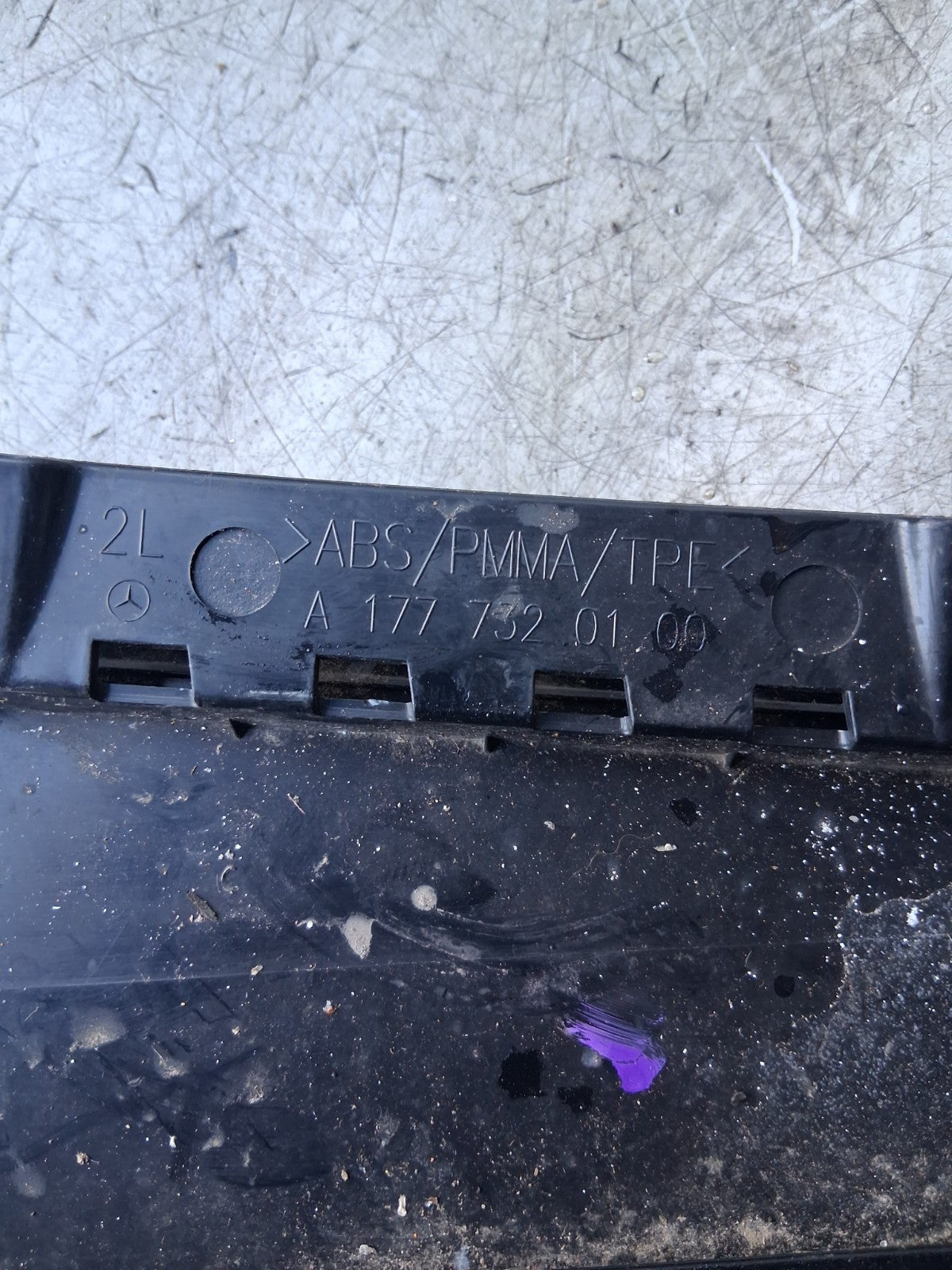 2021 MERCEDES A CLASS PILLAR TRIM A1777320100