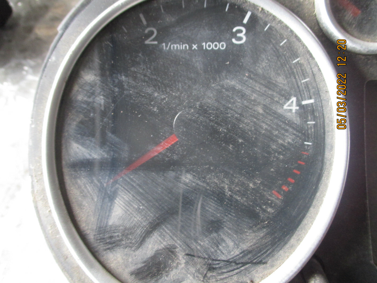 AUDI A2 2004 SPEEDOMETER INSTRUMENT CLUSTER 81117994