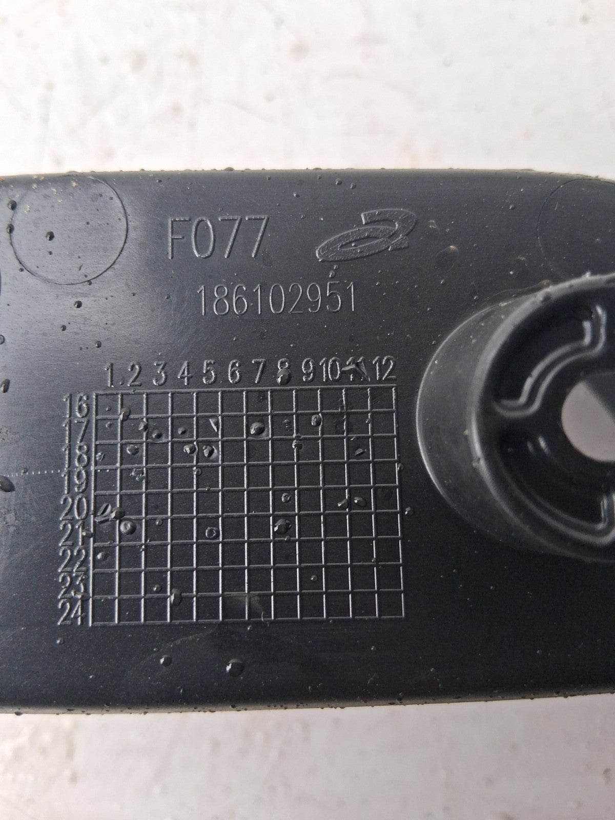 2022 ALFA ROMEO STELVIO 4Q OSF DRIVER SIDE FRONT WINDOW CONTROL SWITCH 186102951
