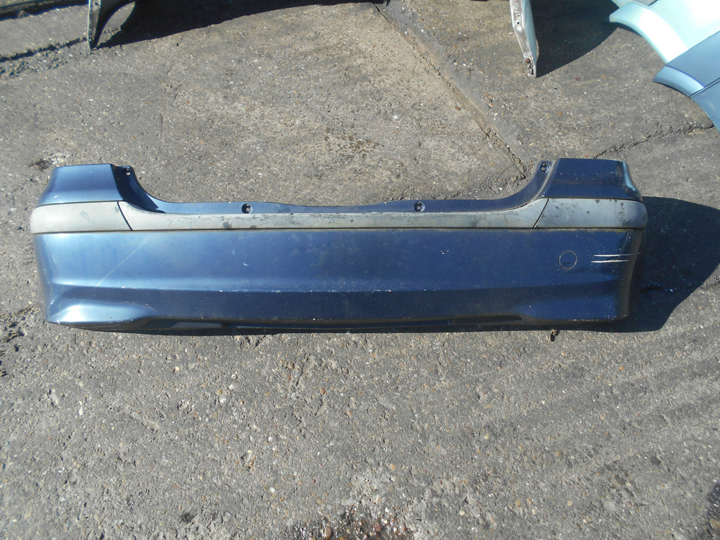 MERCEDES A CLASS W168 2004 REAR BACK PLASTIC BUMPER BLUE