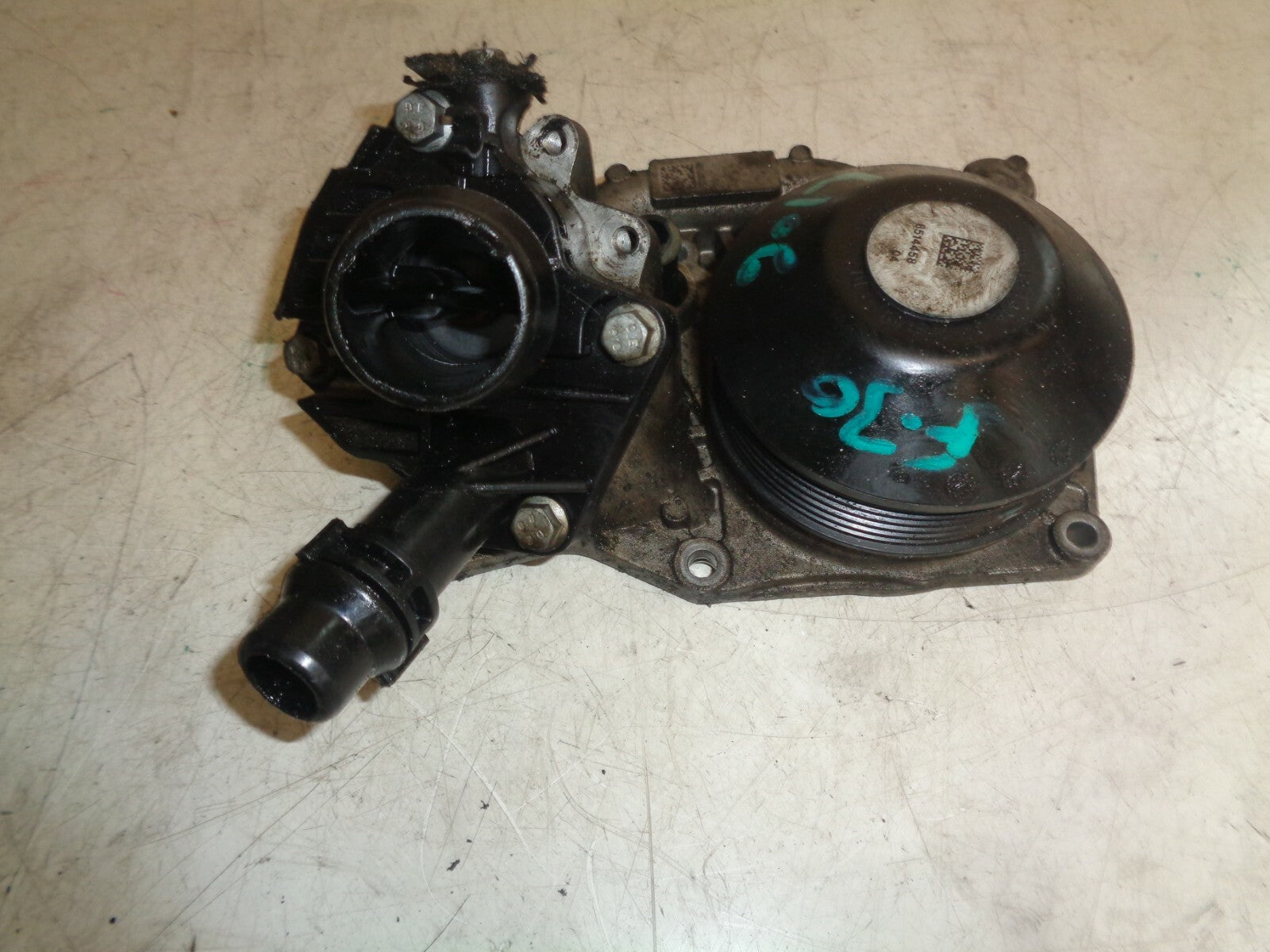 BMW 3 SERIES F30 2017 THERMOSTAT HOUSING + WATER PUMP 8514458
