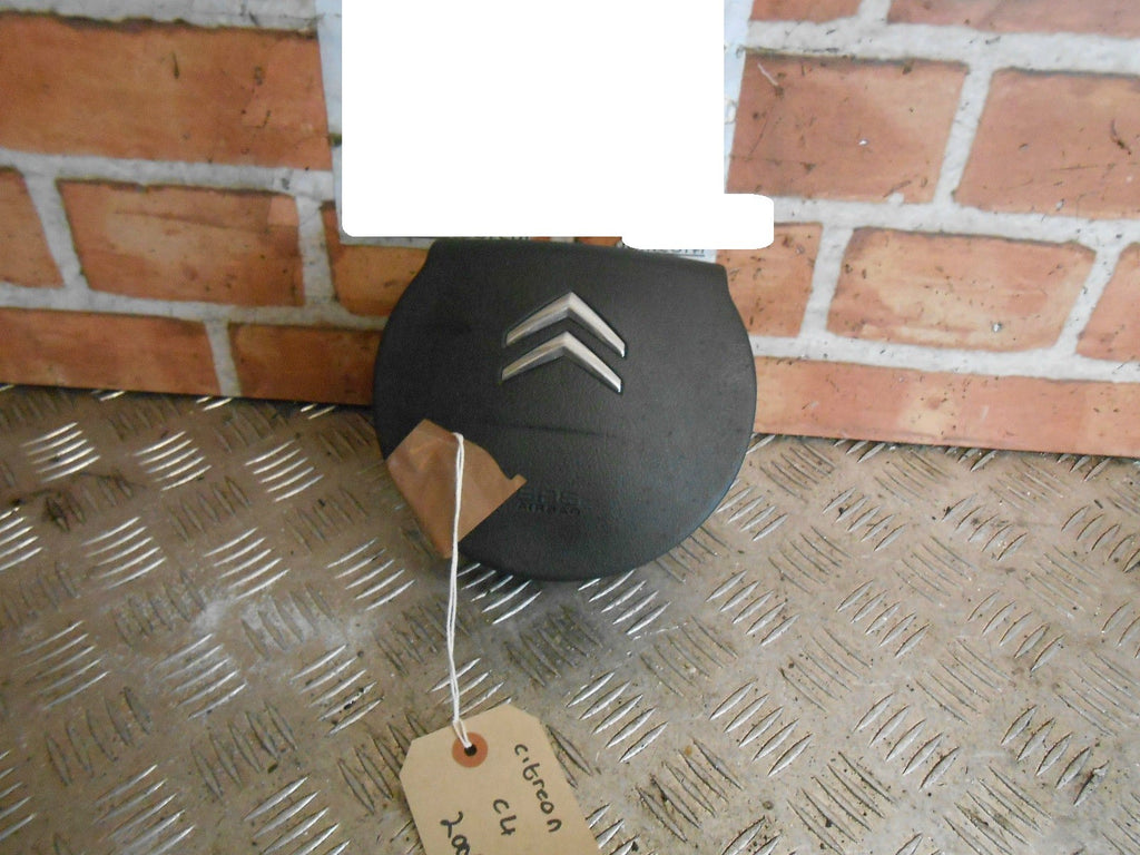 CITROEN C4 2006 DRIVER SIDE STEERING WHEEL AIRBAG 96471578ZD