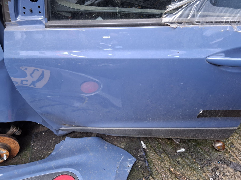 2017 HYUNDAI i10 MK2 NSF PASSENGER SIDE FRONT LEFT BARE DOOR BLUE X3U
