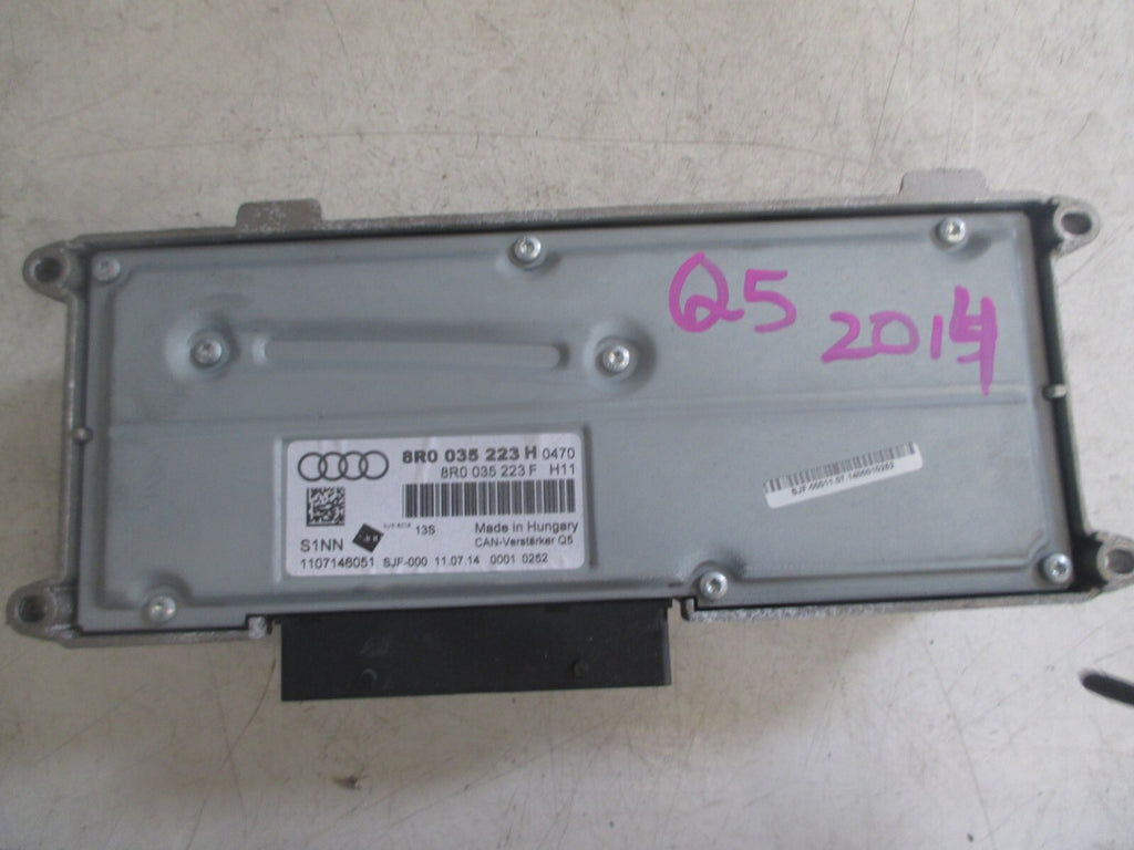 2014 AUDI Q5 AMPLIFIER CONTROL MODULE STEREO 8R0035223H