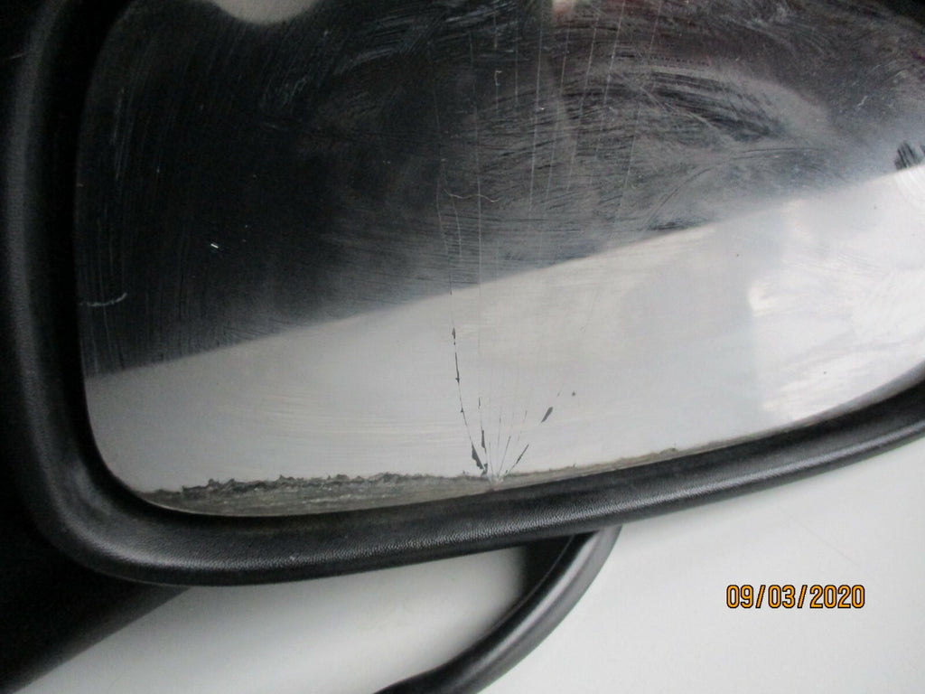 FIAT STILO 2005 OS DRIVER SIDE ELECTRIC DOOR WING MIRROR ASSEMBLY BLACK