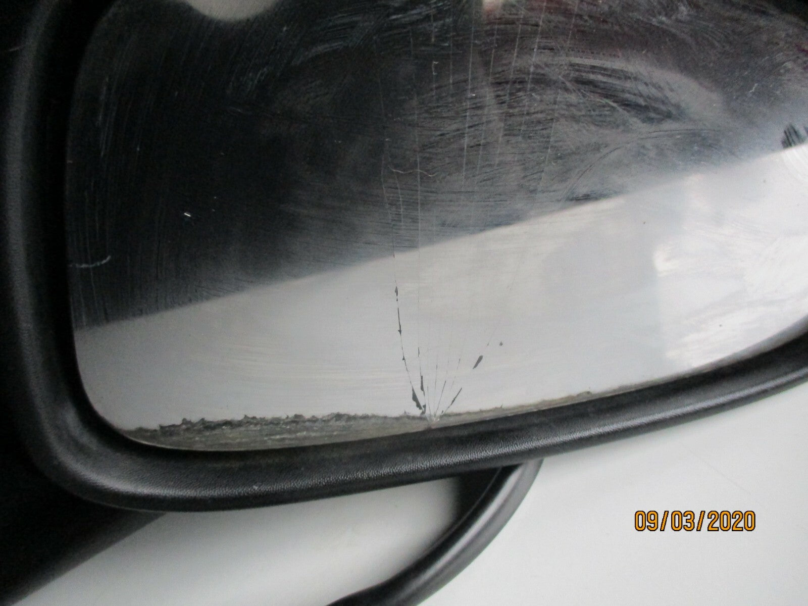 FIAT STILO 2005 OS DRIVER SIDE ELECTRIC DOOR WING MIRROR ASSEMBLY BLACK