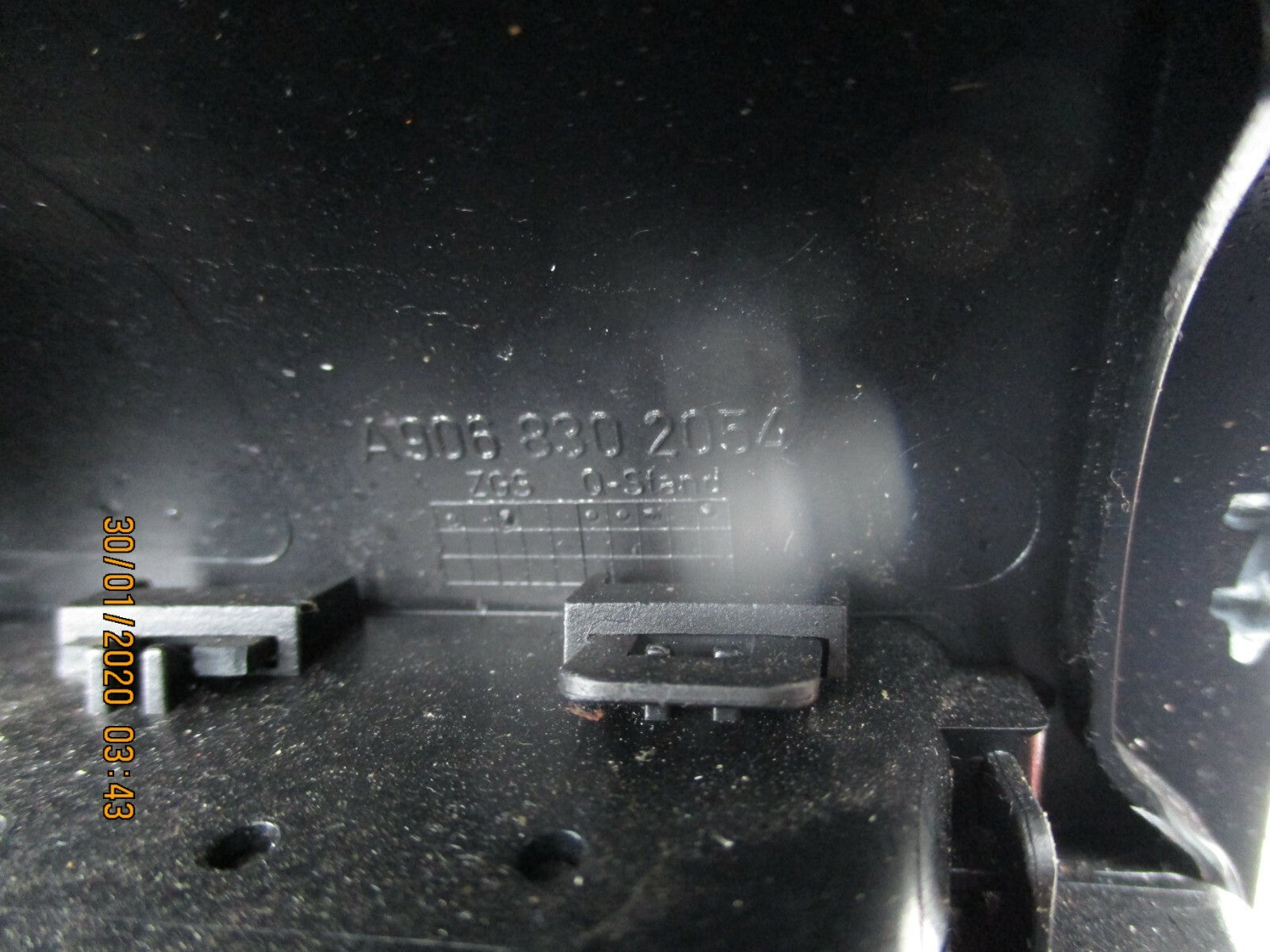MERCEDES SPRINTER W906 2013 OS DRIVER SIDE HEADLIGHT SWITCH VENT A9065450104