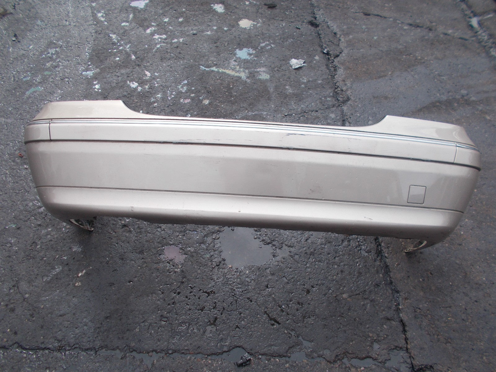 MERCEDES C CLASS C270 2001 REAR BUMPER GOLD