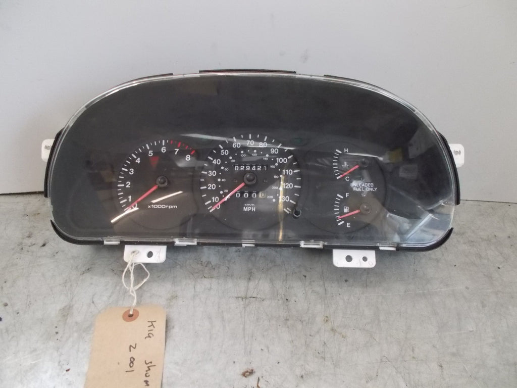 KIA SHUMA 2002 CLOCKS SPEEDO INSTRUMENT CLUSTER K2AH55 43XE