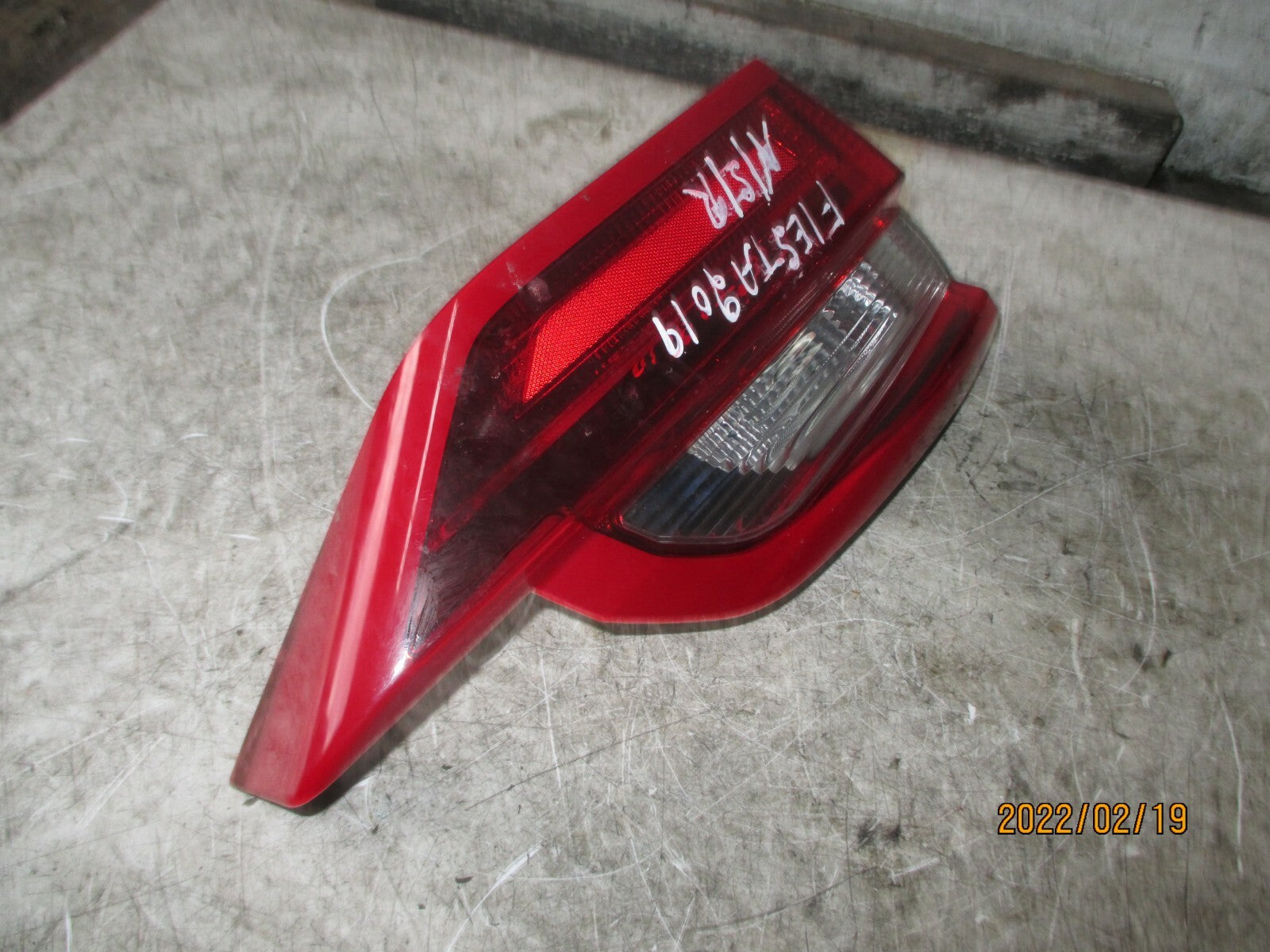 FORD FIESTA MK8 2019 NSR PASSENGER SIDE REAR TAIL LIGHT TAIL LAMP H1BB13A603AH