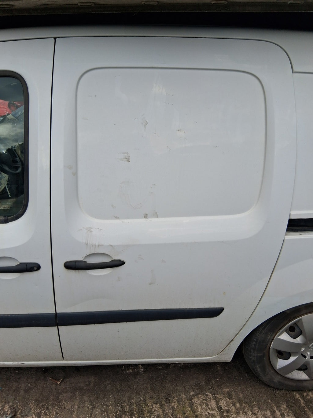2020 RENAULT KANGOO MK2 FACELIFT NS PASSENGER SIDE COMPLETE SLIDING DOOR WHITE
