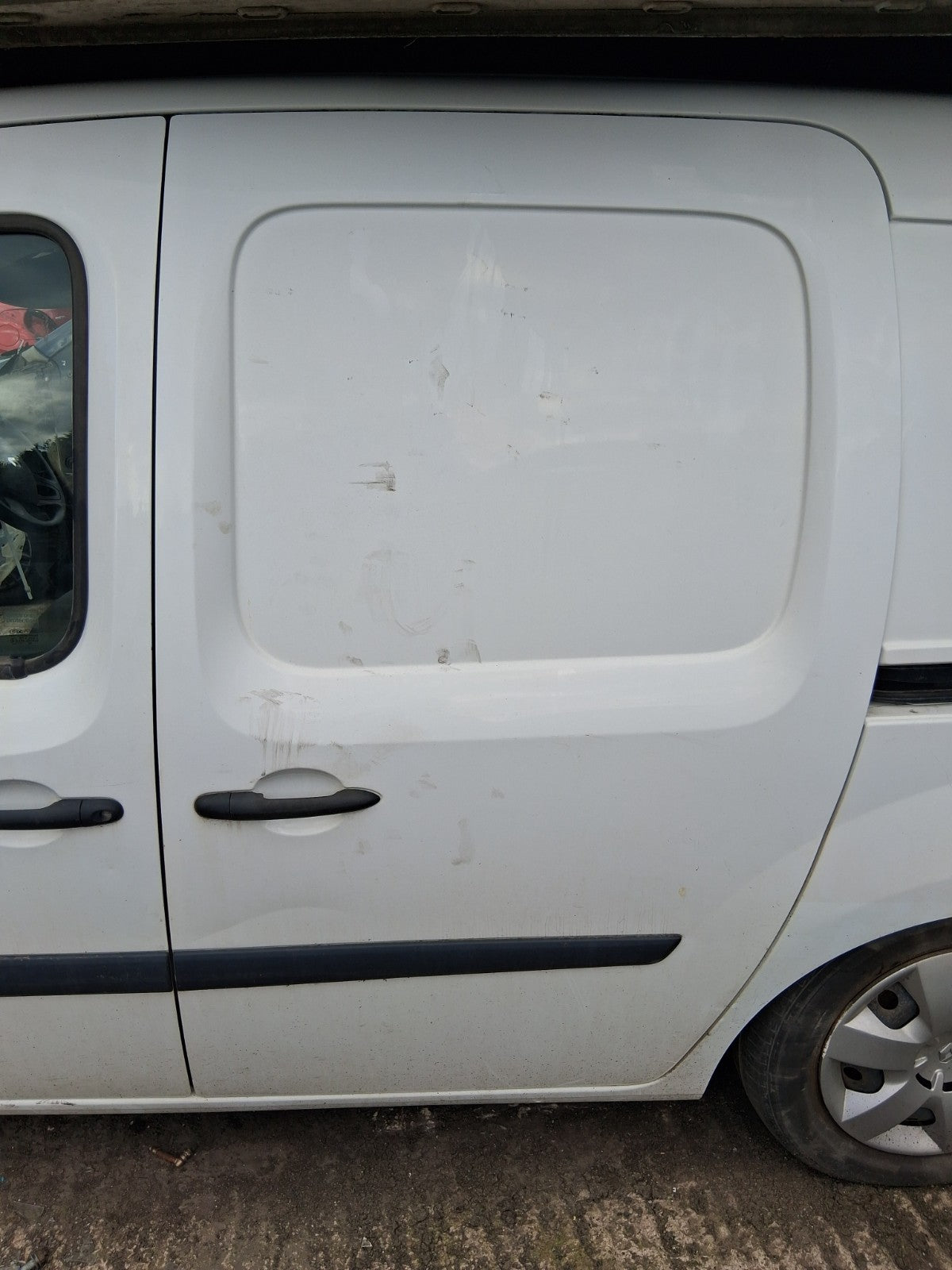 2020 RENAULT KANGOO MK2 FACELIFT NS PASSENGER SIDE COMPLETE SLIDING DOOR WHITE