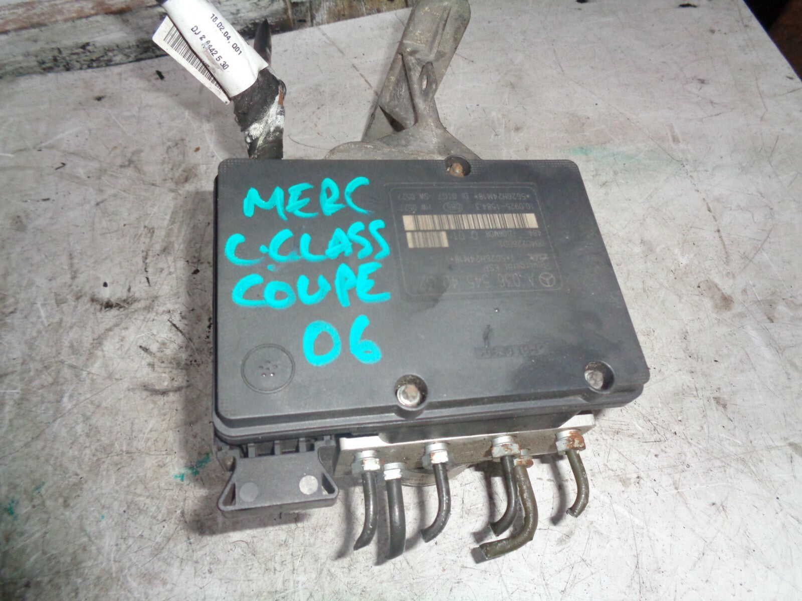 MERCEDES BENZ C-CLASS CL203 COUPE 2006 ABS PUMP A0064310312