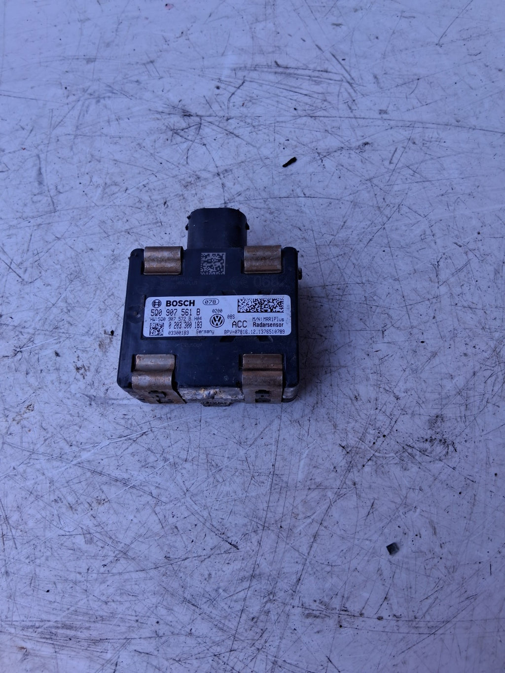 2016 VOLKSWAGEN GOLF MK7 DISTANCE CONTROL SENSOR 5Q0907561B