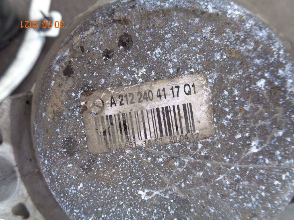 MERCEDES E CLASS W212 ESTATE S212 2012 ENGINE SUPPORT MOUNT a2122404117