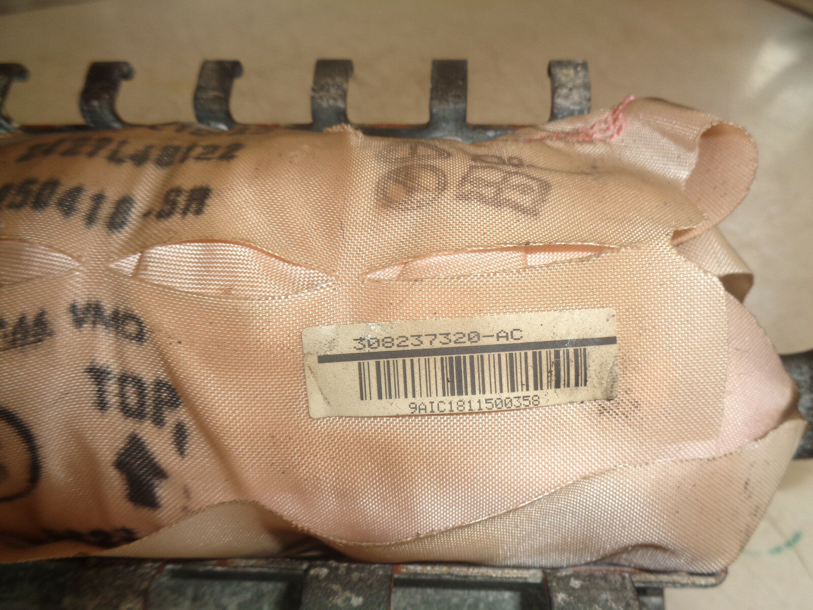 NISSAN QASHQAI J11 MK2 2018 NS PASSENGER SIDE DASH SAFETY BAG DAMAGED