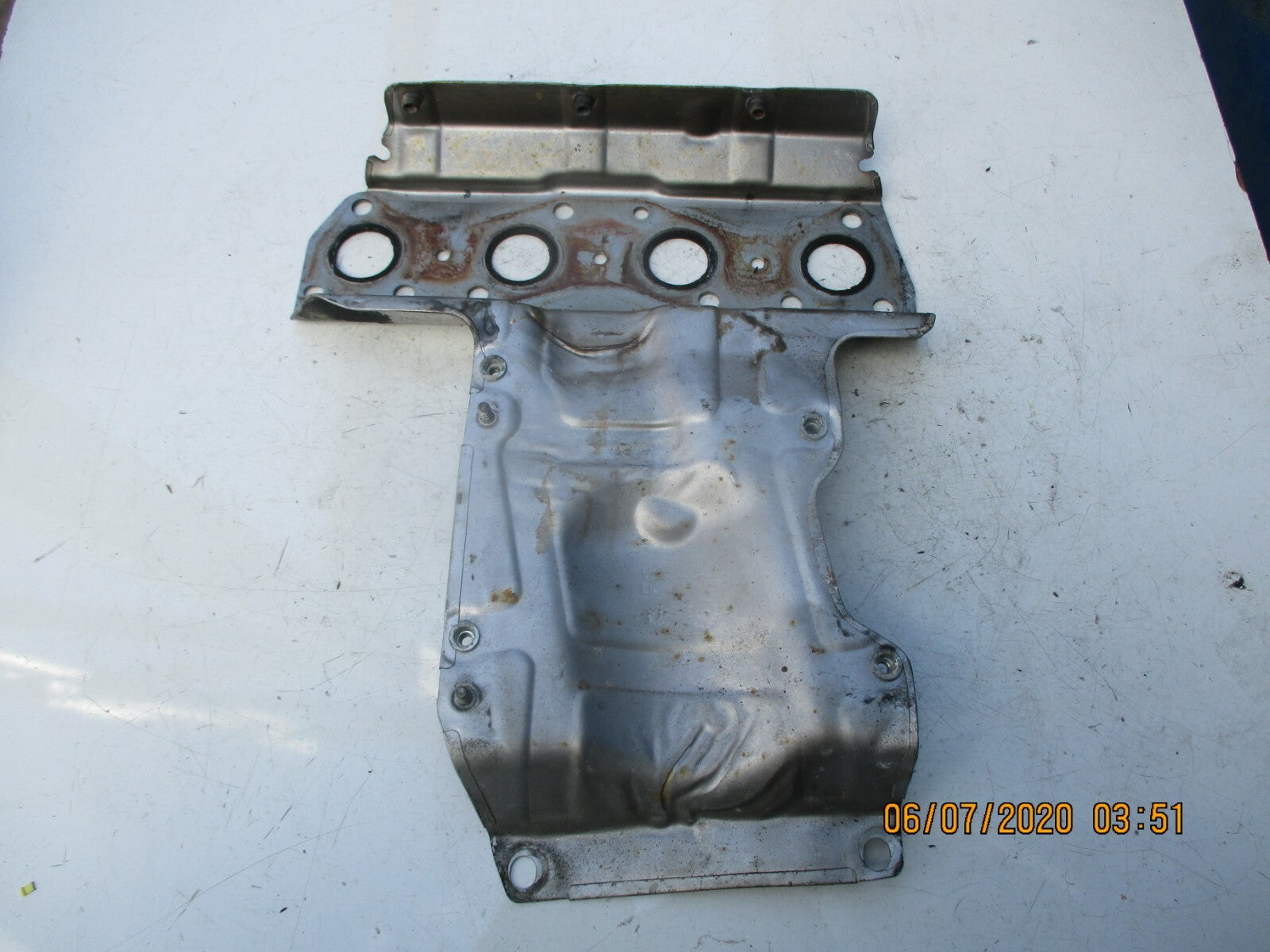 BMW MINI COOPER 2010 1.6 PETROL MANIFOLD HEAT SHIELD GUARD COVER V756311180