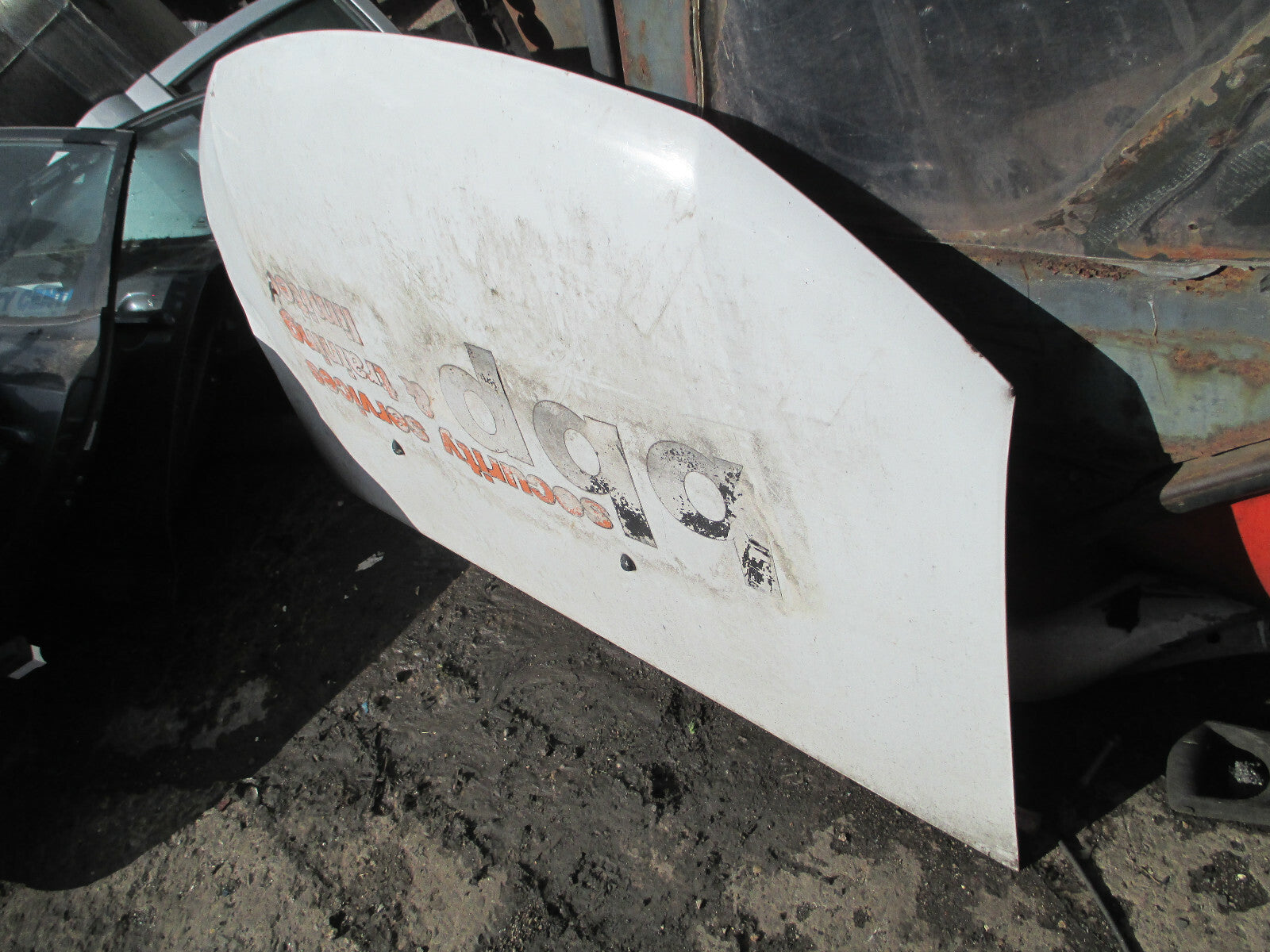 VAUXHALL COMBO C FRONT BONNET WHITE