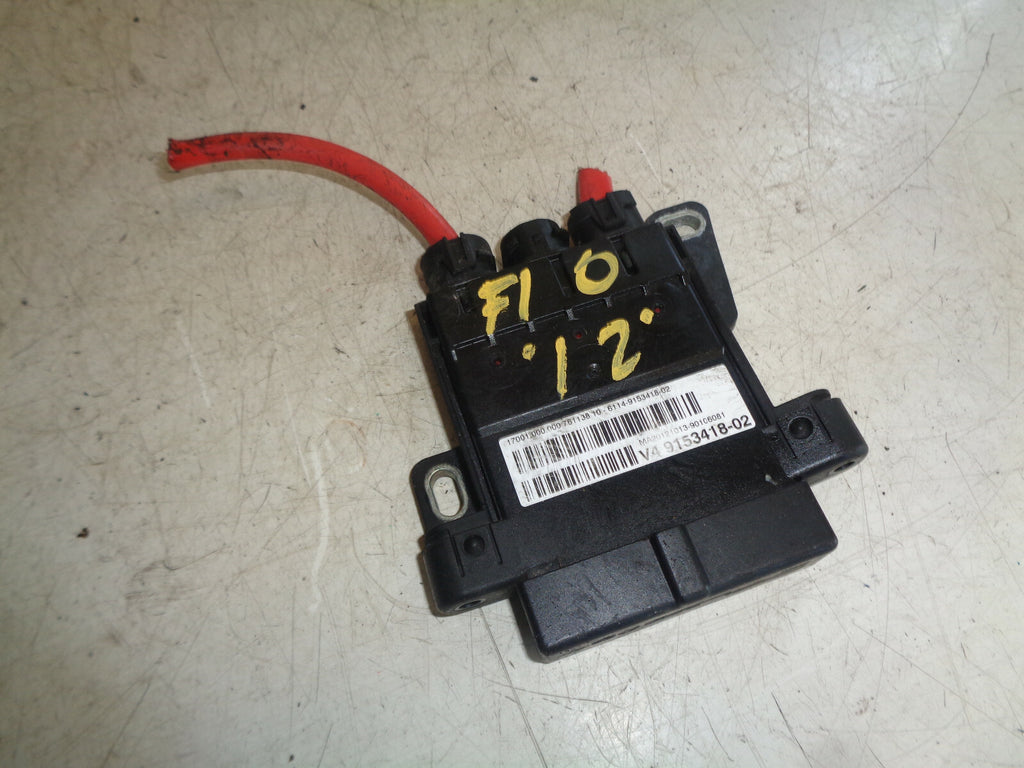 BMW 5 SERIES F10 2012 DISTRIBUTION MODULE ECU 9153418