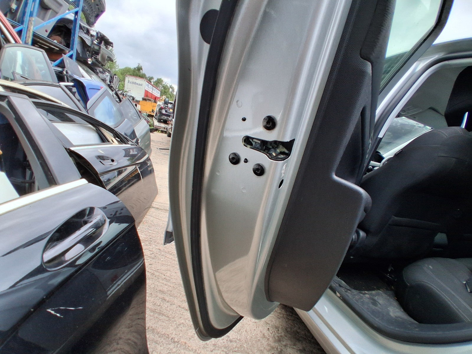 2014 PEUGEOT 308 MK2 NSR PASSENGER SIDE REAR DOOR LOCK MECHANISM